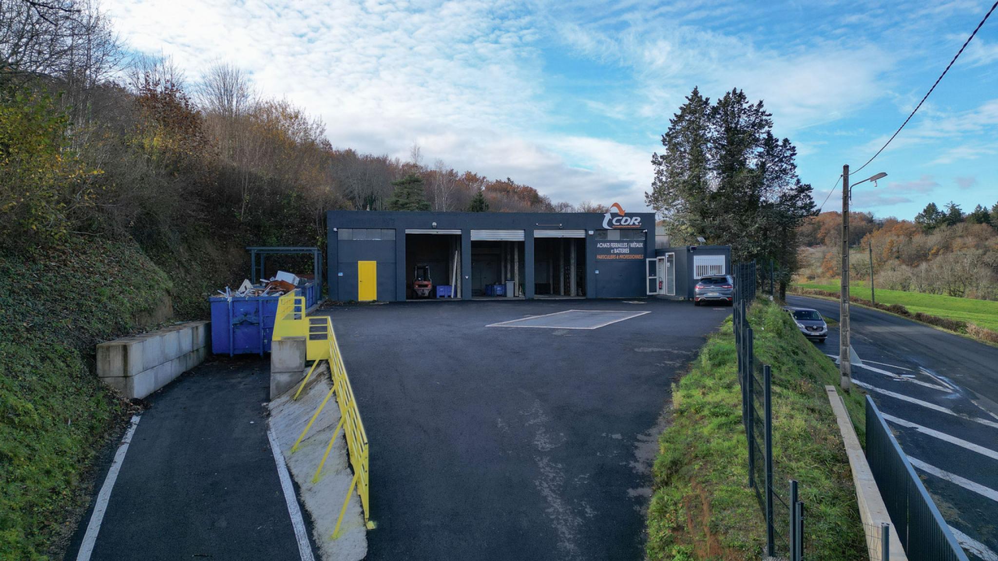 Site de Tulle - Vue aérienne